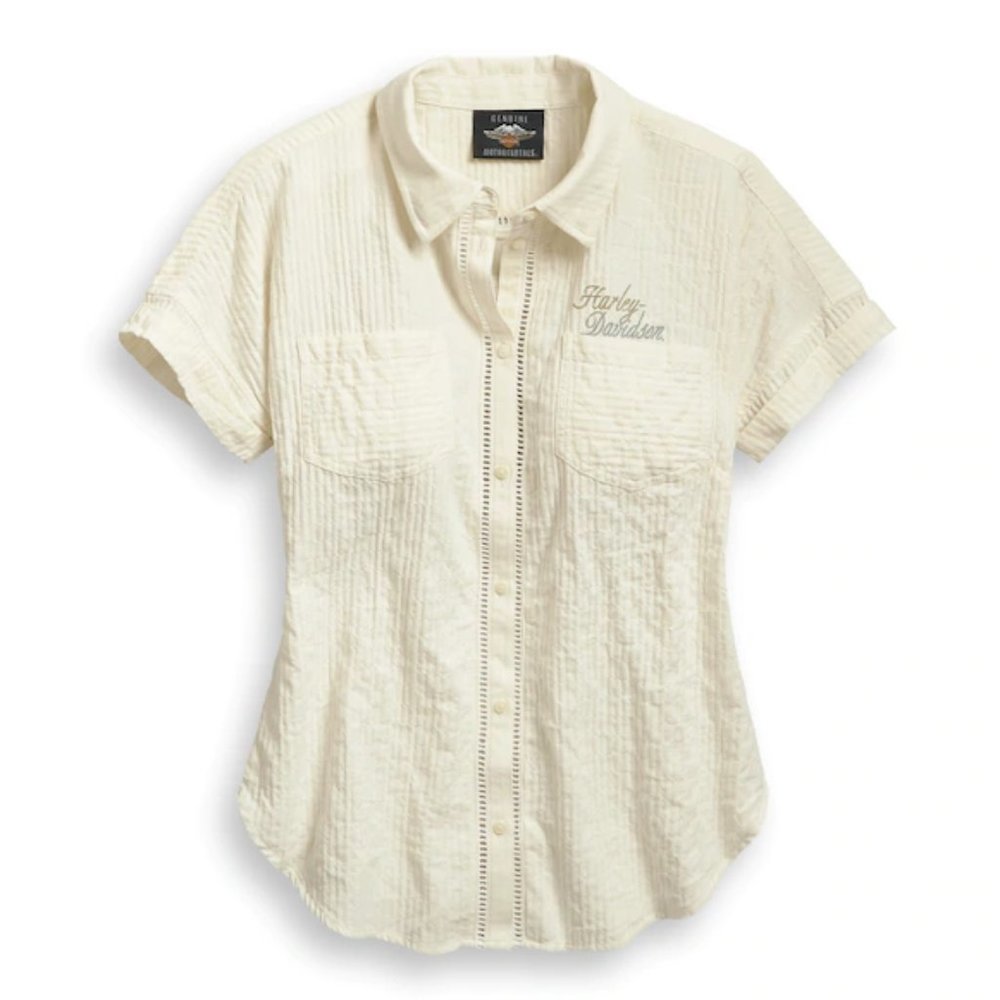 Harley-Davidson short sleeve button up